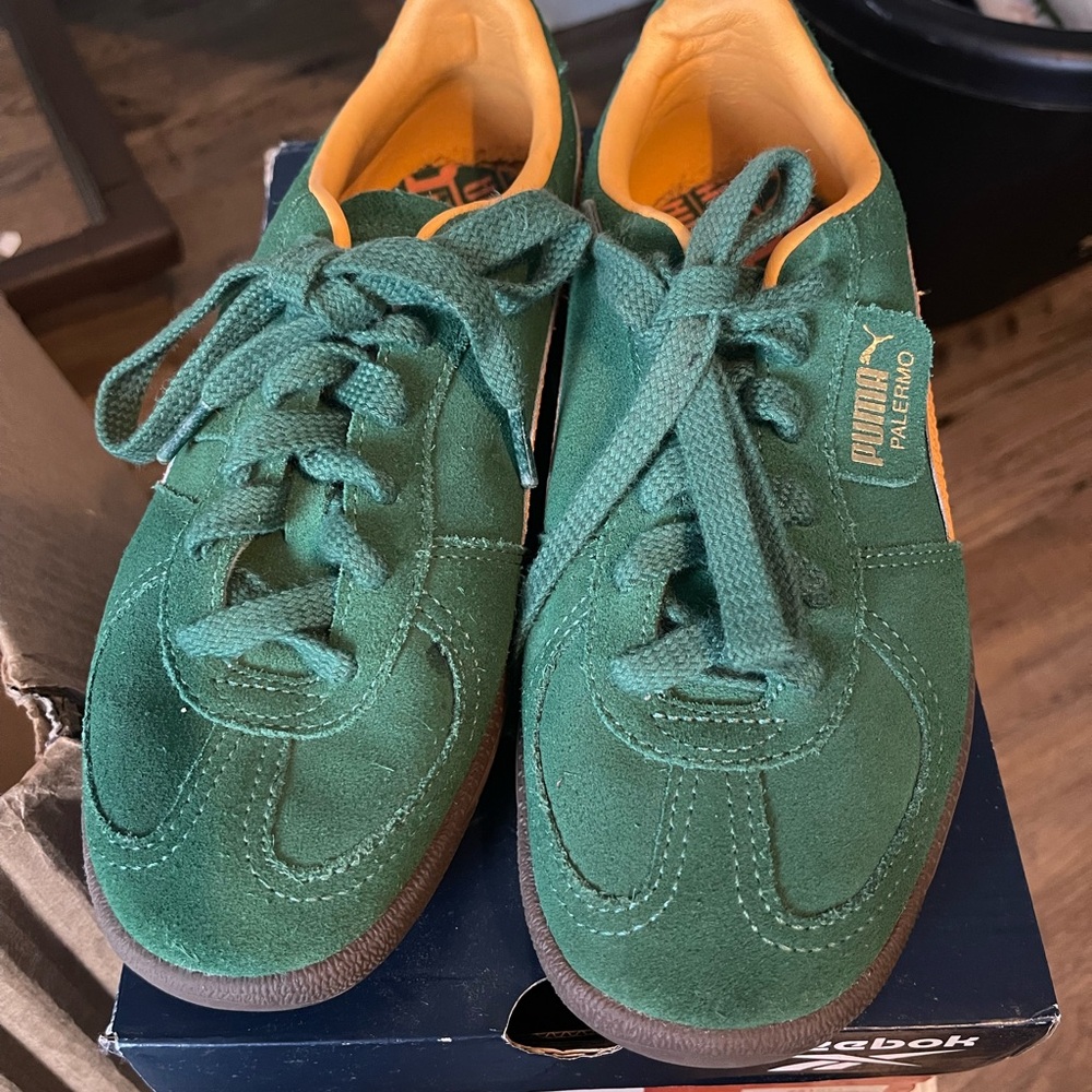 Puma, timberland boots, and etc. all 4 sets for $170